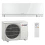 Mitsubishi Klimaanlage R32 Wandgerät Premium MSZ-EF25VGW 2,5 kW I 9000 BTU - Weiß