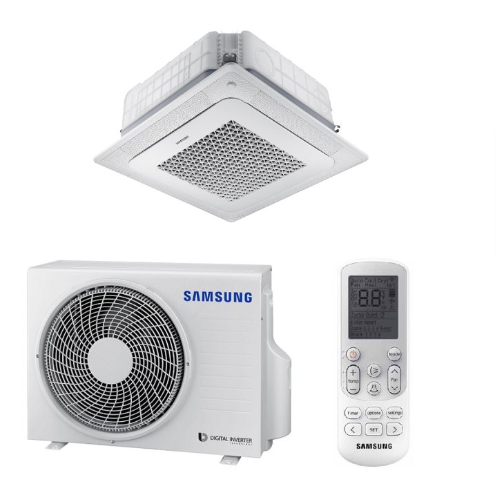 Samsung AC052NNNDKH/EU  Split - Klimagerät Set Deckenkassette 5,0 kW