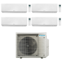 Daikin MultiSplit Set Wandgeräte Perfera 2,0/2,5/3,4 kW FTXM20R + FTXM25R + 2 x FTXM35R+ 4MXM80A R32