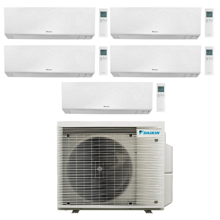 Daikin Perfera CTXM15R/FTXM20R/2 x FTXM25R/FTXM71R/5MXM90N Multisplit Klimagerät Wandgeräte 1,5/2,0/2,5/7,1 kW