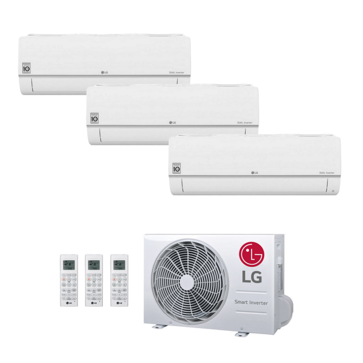 LG Klimaanlage Standard Plus PM07SK x3 MultiSplit Trio 3x 2,1 kW