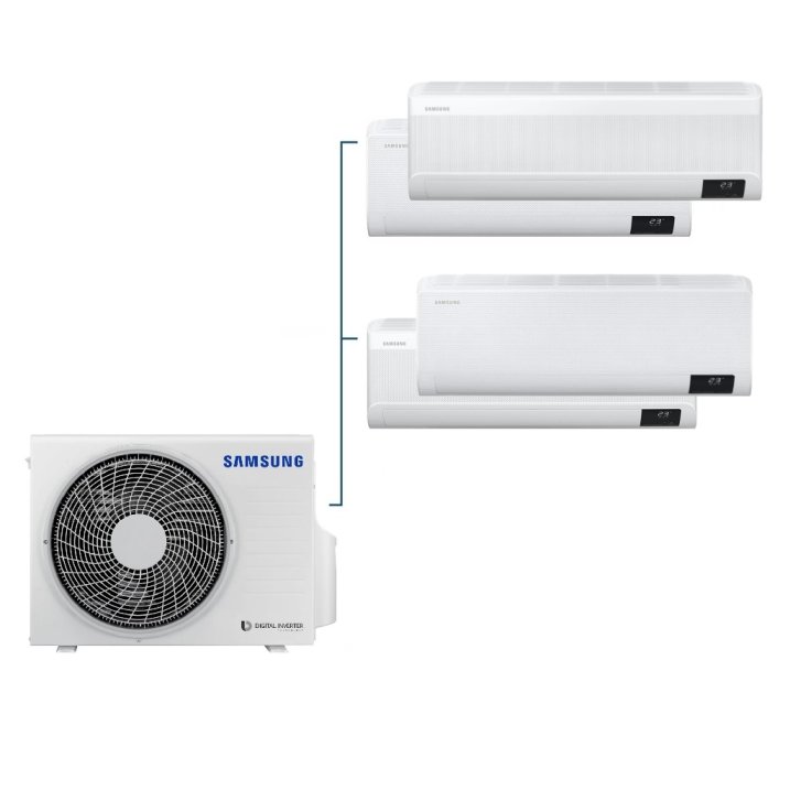 Samsung AJ050TXJ2KG/EU - 5 kW - 2 Innengeräten Multi-Split Konfigurator (Innengeräte zur Auswahl)