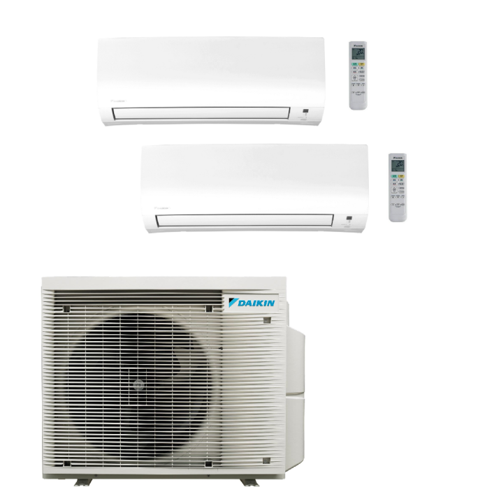 Daikin MultiSplit Duo Wandgeräte Comfora 2x FTXP20N + 2MXM40A | 2x 2 kW - Weiß