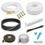 VELOX Quick Connect Set 1/4"+3/8" 10 Meter